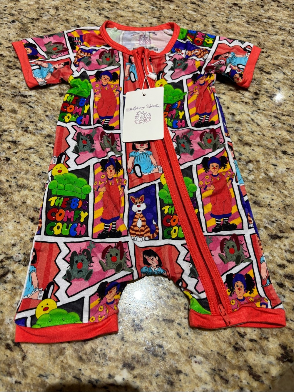 PBS Kids Big Comfy Couch Loonette Shortie NWT